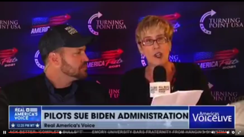 Pilots Sue Biden Administration (Attorney Leigh Dundas speaks)