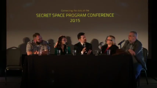 Secret Space Program Conference 2015 Start at 1 hr 49 minutes